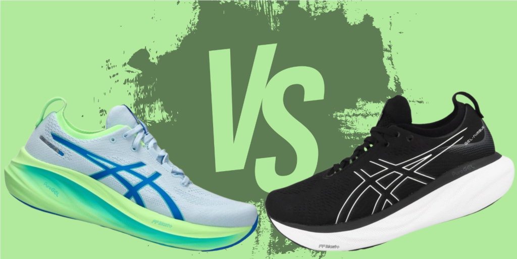 Asics Gel Nimbus 25 vs 26