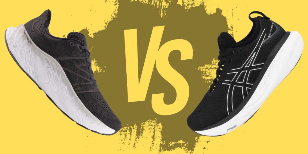 Asics Gel Nimbus 25 vs New Balance More V4
