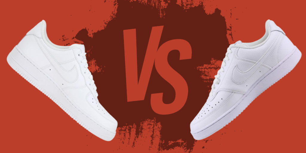 Nike Air Force 1 Vs Court Vision
