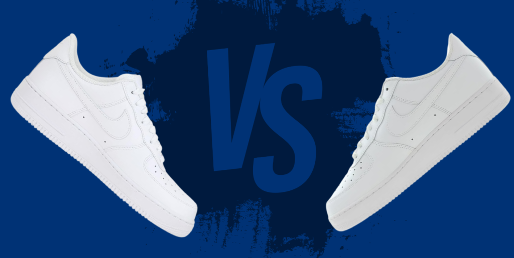 Nike Air Force 1 vs 07