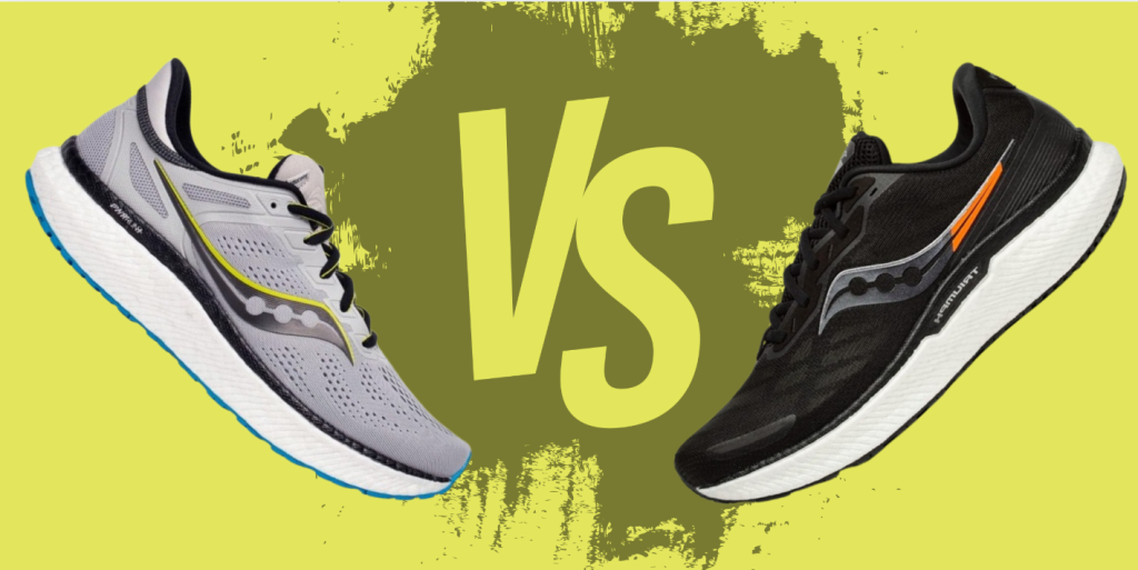 Saucony Hurricane 23 vs Triumph 19