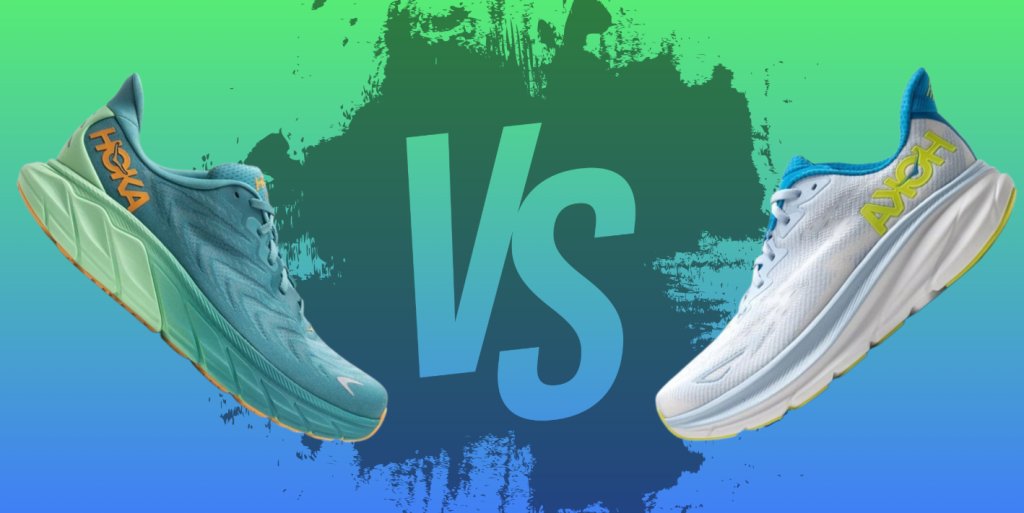 Hoka Clifton 9 vs Arahi 6