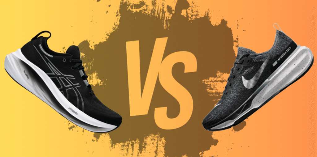 ASICS Gel Nimbus 26 vs Nike Invincible 3