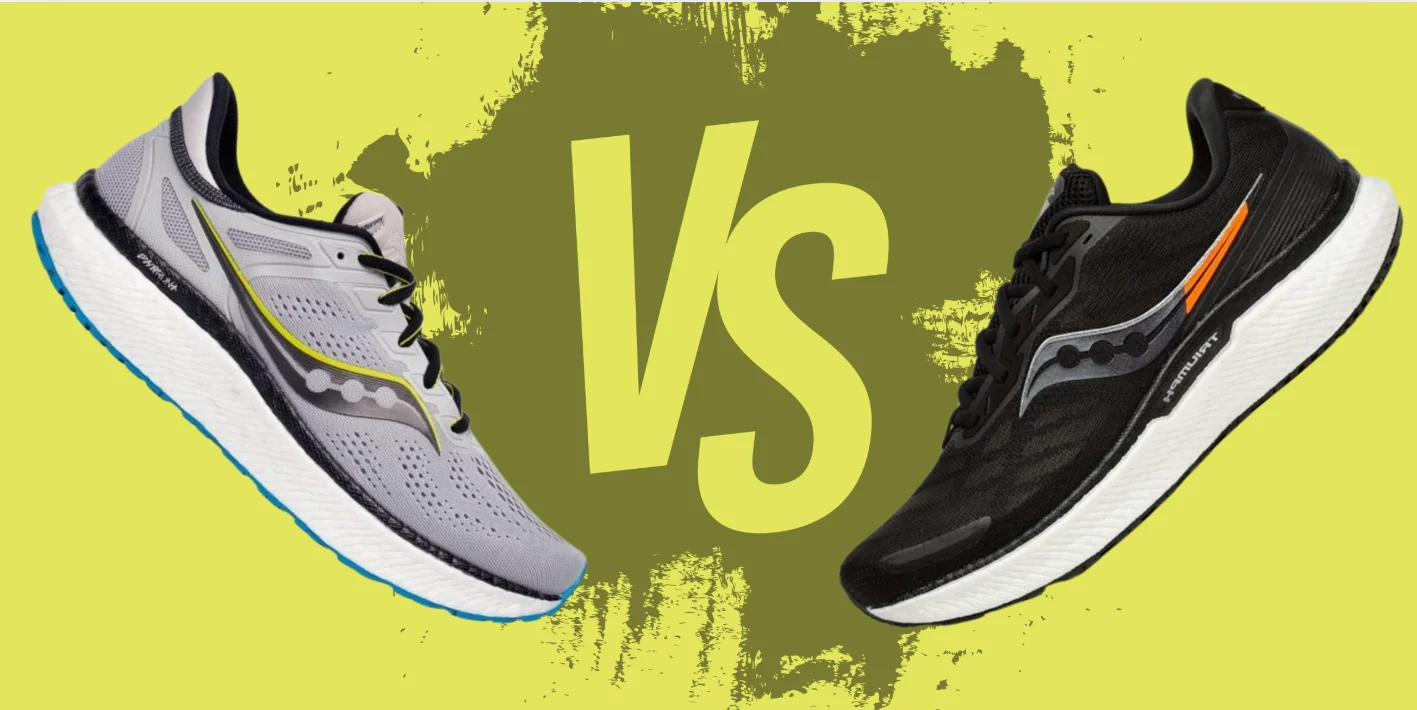 Saucony Hurricane 23 vs Triumph 19